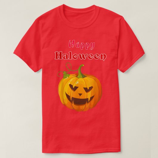 Happy haloween t-shirt (Design voorkant)