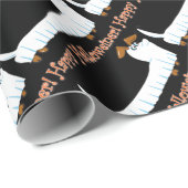 Happy-Haloweiner Cadeaupapier (Rol Hoek)