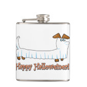 Happy-Haloweiner Heupfles (Voorkant)