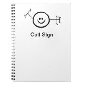 Happy Ham Radio-laptop Notitieboek (Voorkant)