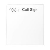 Happy Ham Radio Notitieblok (Voorkant)