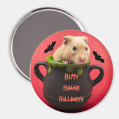 Happy Hammie Halloween Magnet (Voorkant / Achterkant)