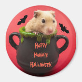 Happy Hammie Halloween Magnet (Voorkant)