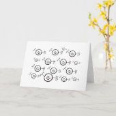 Happy Hams Group Wenskaart - Pas het aan! Kaart (Gele Bloem)