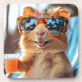 Happy Hamster Bier Onderzetter