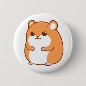 Happy Hamster Button (Voorkant)