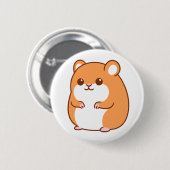 Happy Hamster Button (Voorkant /achterkant)