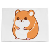 Happy Hamster Gift Bags Groot Cadeauzakje (Voorkant)