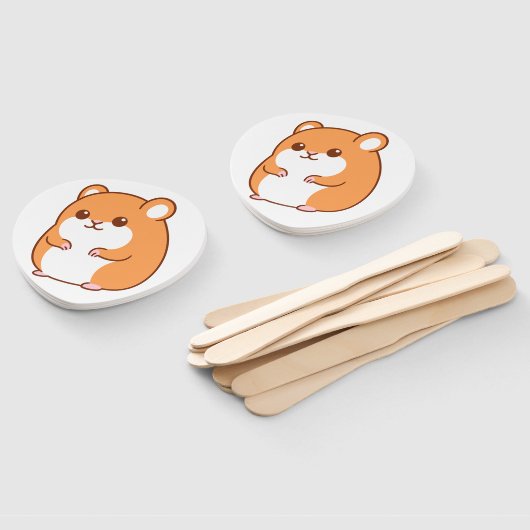 Happy Hamster Hand Fans Handwaaier (Niet-gemonteerd)