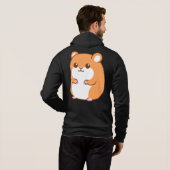 Happy Hamster Hoodie (Achterkant volledig)