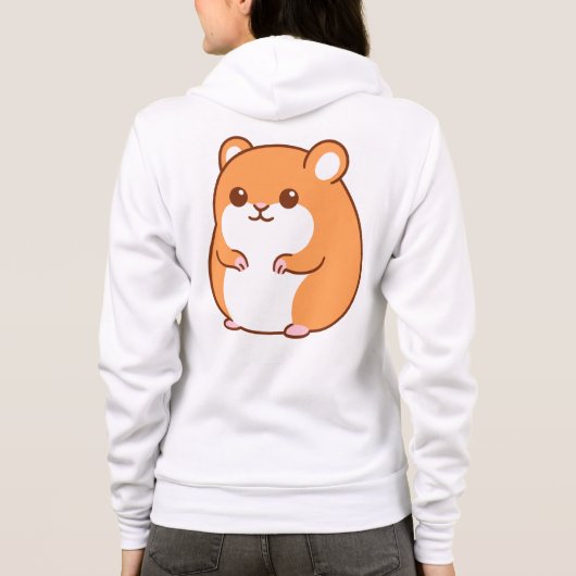 Happy Hamster Hoodie #2 (Achterkant)