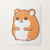 Happy Hamster Jigzaag Puzzle Legpuzzel (Verticaal)