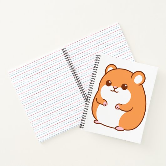 Happy Hamster Notitieboek (Binnen)