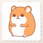 Happy Hamster Onderzetters (Voorkant)