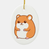Happy Hamster Ornament (Voorkant)