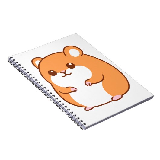 Happy Hamster Photo Notitieboek (Rechterzijde)