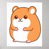 Happy Hamster Poster (Voorkant)