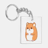 Happy Hamster Sleutelhanger (Voorkant Links)