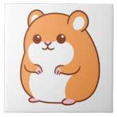 Happy Hamster Tile Tegeltje (Voorkant)