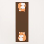 Happy Hamster Yoga Mat (Voorkant)