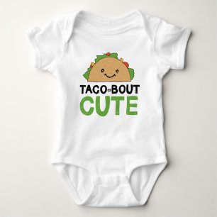 Happy Hand Drawn Taco-out Cute Taco Art Design Romper