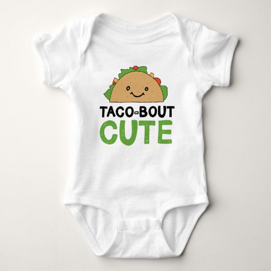 Happy Hand Drawn Taco-out Cute Taco Art Design Romper (Voorkant)