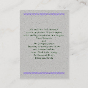 Happy Handfasting Visitekaartje