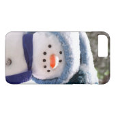 Happy Handmade Snowman iPhone 7 Hoesje (Achterkant (Horizontaal))