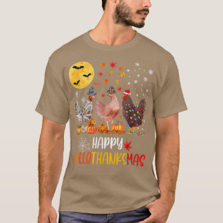 Happy Hankmas Chicken T-shirt