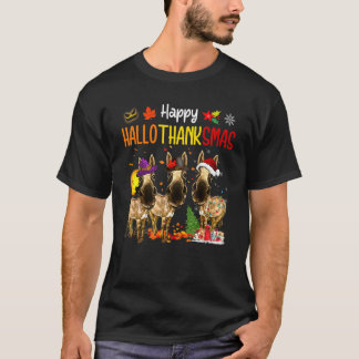 Happy Hanksmas 2021 Thanksgiving Geit met P T-shirt