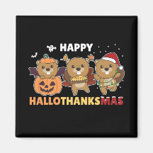 Happy Hanksmas Beaver-kerstbever Magne