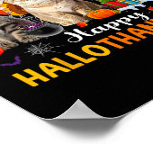 Happy Hanksmas Cats Halloween Thanksgiving C Poster (Hoek)