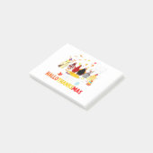 Happy Hanksmas Chickens Costume Halloween Th Post-it® Notes (Schuin)