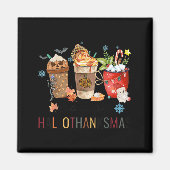 Happy Hanksmas Coffee Halloween Thanksgiving Magneet (Voorkant)