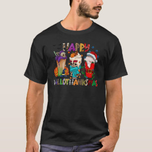 Happy Hanksmas Coffee Holiday Drink koffie T-shirt