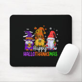 Happy Hanksmas Cute Gnomes Herfst Halloween Wo Muismat (Met muis)