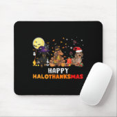Happy Hanksmas Dachshund Hondenliefhebber Hallowee Muismat (Met muis)
