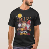 Happy Hanksmas Gnome Halloween Thanksgiving T-shirt (Voorkant)