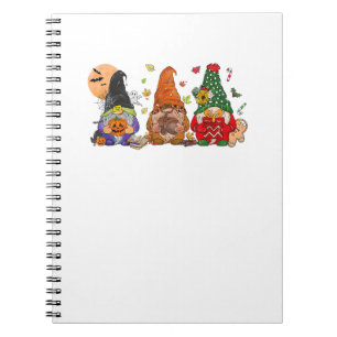 Happy Hanksmas Gnomes Halloween Thanksgiving Notitieboek