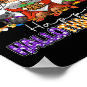 Happy Hanksmas Gnomes Halloween Thanksgiving Poster (Hoek)