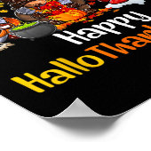 Happy Hanksmas Gnomes Halloween Thanksgiving Poster (Hoek)