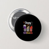 Happy Hanksmas Gnomes Halloween Thanksgiving Ronde Button 5,7 Cm (Voorkant /achterkant)