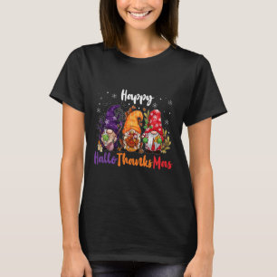 Happy Hanksmas Gnomes Lover Halloween Merry T-shirt