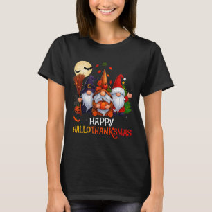 Happy Hanksmas Gnomes Lover Halloween Merry T-shirt