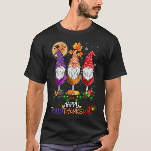 Happy Hanksmas Gnomes T-shirt (Voorkant)