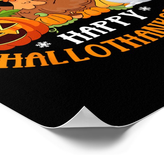 Happy Hanksmas Halloween Thanksgiving Christus Poster (Hoek)