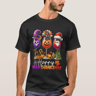 Happy Hanksmas Halloween Thanksgiving Christus T-shirt