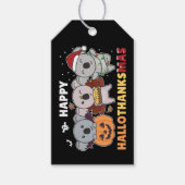 Happy Hanksmas Koalas Kerstmis Koala Gift T Cadeaulabel (Voorkant)