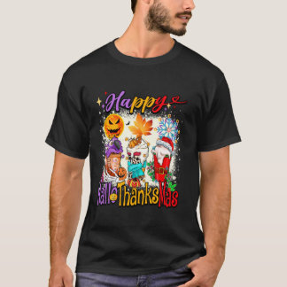 Happy Hanksmas Latte Halloween Thanksgiving T-shirt