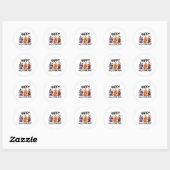 Happy Hanksmas Ronde Sticker (Vel)
